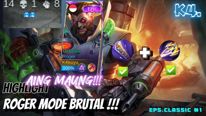 PAKE MAUNG LVL.15 CUMA BUTUH 10 MENIT GILA !!!!💀💀🔥🔥 - MOBILE LEGENDS