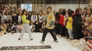 Kim Hyun-ah and her brother-in-law's new song remix roadshow [Chengdu Z31 roadshow stage] flower sho