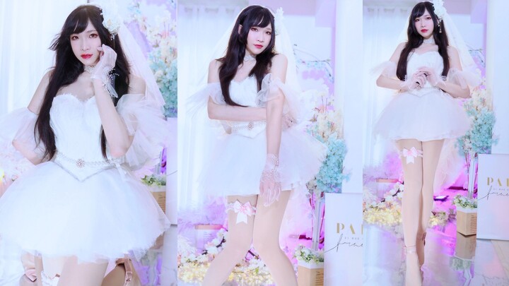 Wang Xinling Love You Bride Royal Sister Limited Skin Black Long Straight Stiletto Heel Version [Xia