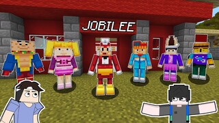 Playing with "JOLLIBEE and FRIENDS" | Minecraft PE