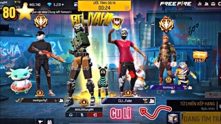 [Free Fire] ĐKHANG Giao Lưu Với CuLì, Trải Nghiệm Rank Thách Đấu 80⭐️ Cực Kỳ Hay Và Căng Thẳng !