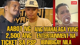 TICKET NG PSP MAS MAHAL PA SA FLIPTOP AHON | NIKKI NAKIUSAP NA WAG IPAGKUMPARA ANG PSP AT FLIPTOP