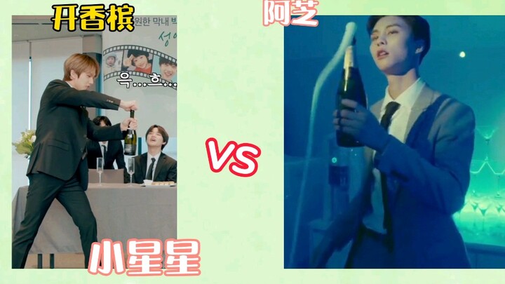 【NCT | จอห์นนี่ & จีซอง】ความแตกต่างระหว่างทารกน้อยกับผู้ชายโตเต็มวัยเวลาเปิดแชมเปญ คือ เด็กน่ารักกับ