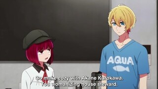 Kana is angry with Aqua For Dating Akane | Oshi no ko