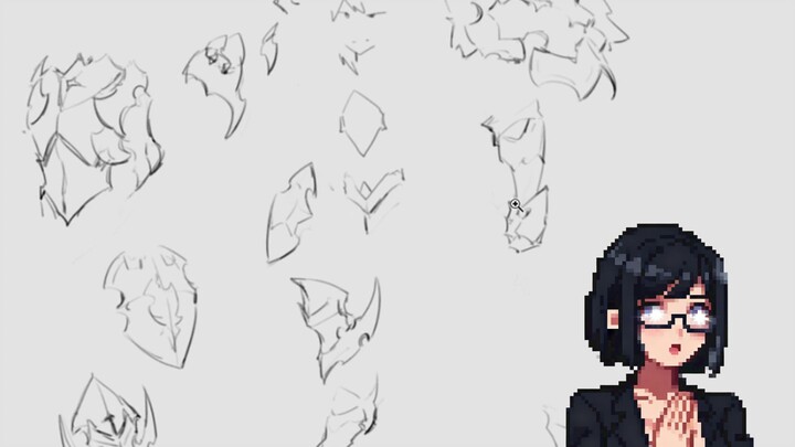 [Sharp Critique of Redrawing] Who taught you to do such a dumb* rough draft?