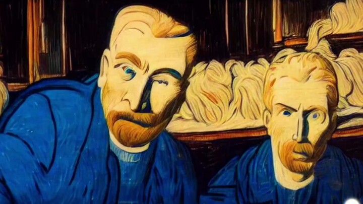 [AI generated] Van Gogh: I love it~ Is your melon ripe?