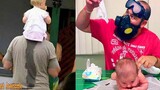 Funny Daddy and Baby Moments - วิดีโอเด็กน่ารัก