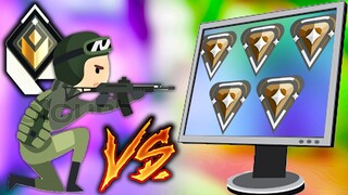 1 Radiant Stream Sniper VS 5 Bronze! - Who Wins?