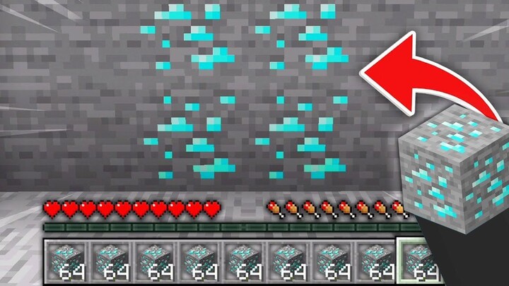[Minecraft] Tất cả các khối nhìn thấy đều được sao chép vào ba lô!