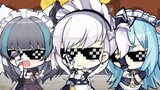 [Azur Lane] Befa, your daughter is jumping in the laser rain in the port area again! ! !
