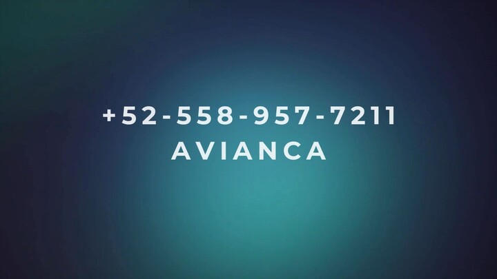 Número de Teléfono de Atención al Cliente de @@ AVIANCA @@ Guía Completa Paso a Paso 2026