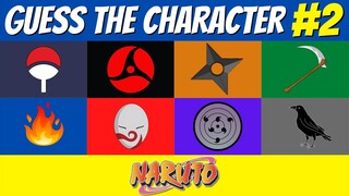 Guess The Naruto Character By Emoji #2 | Emoji Quiz | Naruto Quiz