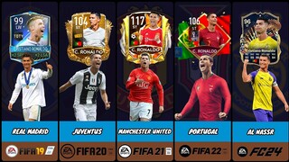 EVOLUSI KARTU CRISTIANO RONALDO DARI FIFA MOBILE 19 - EAFC MOBILE 24||FIFARenderz - Fm Dika