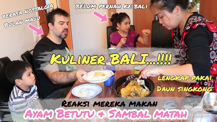 SEDAPNYA AYAM BETUTU & SAMBAL MATAH..SERASA DI BALI..!!!