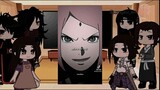 Uchiha reaction to Sakura Haruno  реакция учих на сакуру харуно 🍁🍶