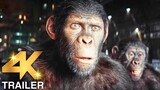 KINGDOM OF THE PLANET OF THE APES "It Was A Virus That Killed Humans" Trailer (4K ULTRA HD) 2024
