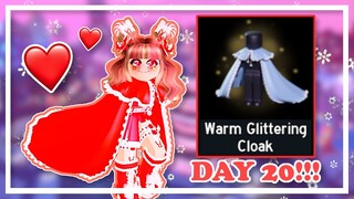 [ DAY 20! ] 😍❤️ NEW CLOAK IN CHRISTMAS GIFTING EVENT! // Roblox Royale High Advent Calendar