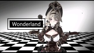 ( MMD × Honkai  )Vill-V  ( wonderland )