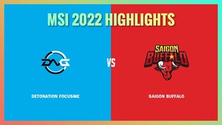 MSI 2022 Highlights: DFM vs SGB (Lượt đi vòng bảng)