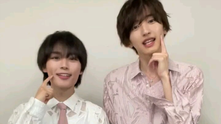 浪花TikTok【MichoRyuche（道流）试着跳了一下哦～】「ねぇ」道枝骏佑 大西流星 POPMALL 【浪花男子】