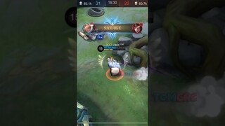 Savage pake nolan #shorts #mobilelegends #tomgrc