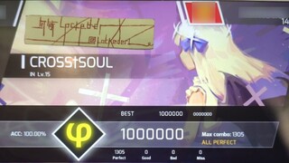 [National First Kill/Phigros] New 15 Demon King CROSS†SOUL IN 1000000 φ