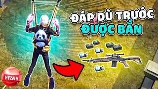 [Free Fire] Thử Thách Ai Xuống Trước Được Bắn - Xuống Sau Đi Loot Đồ | HEAVY NA GÂY MÊ