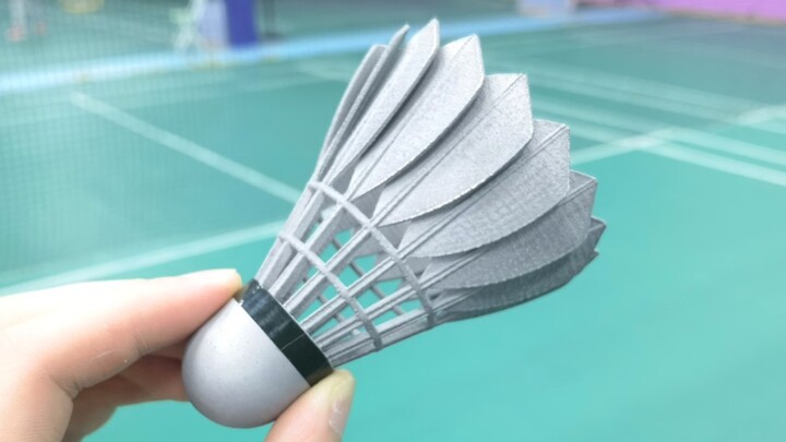 Metal 3D-Printed Badminton Shuttlecock