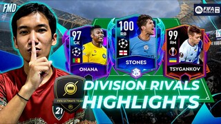 FIFA Mobile 22 Indonesia | H2H Rivals w/ 100 Stones, 97 Onana! Mencoba Kartu Highrated UEFA GSC!