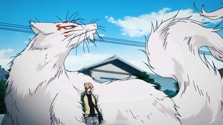 "Thank you, Mr. Cat, for always being by my side."