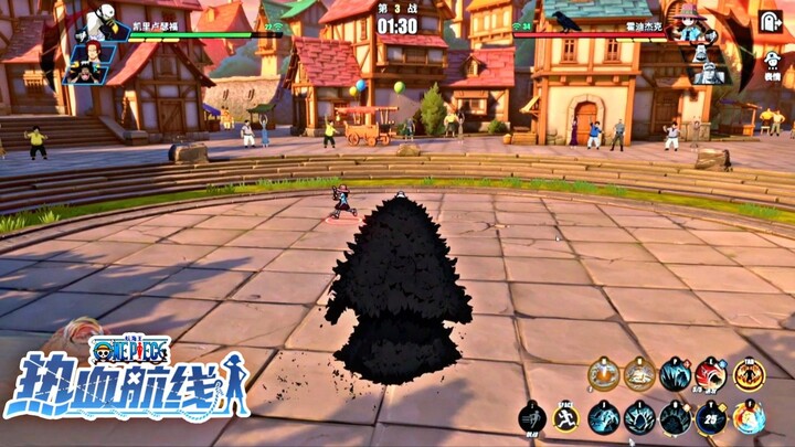 Coba Character Karasu di one piece fighting Path