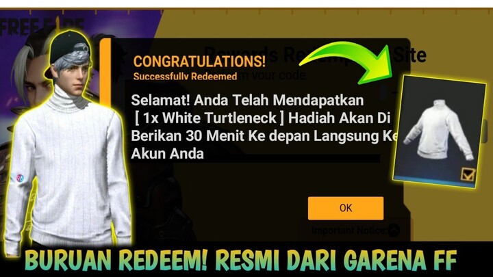 RESMI GARENA! KODE REDEEM FREE FIRE TERBARU HARI INI 14 APRIL 2022 | KODE REDEEM BAJU PUTIH POLOS