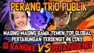 TRIO PUBLIC BERANTEM!!! SALING COMEBACK SAMPE 20 MENIT INI GAME!!!
