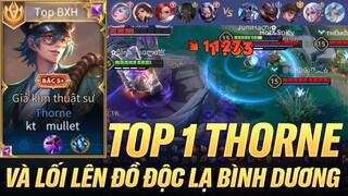 TOP 1 THORNE LÊN ĐỒ KHÔNG GIỐNG AI ĐỐI ĐẦU 3 CỤC TÍM TRÊN RANK CHIẾN TƯỚNG VÀ CÁI KẾT