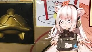 [Hamster] Look at this 3D golden Shirakami Haruka statue, it was made by me!