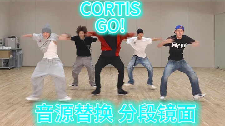 【Phụ kiện không thể thiếu khi chiếu màn hình tập nhảy】CORTIS--GO! Phòng tập chia đoạn, chế độ gương