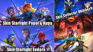 UPDATE PILIHAN REWARD SKIN STARLIGHT DAN COLLECTOR MLBB OKTOBER 2022 - Mobile Legends