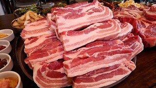 How to make Korean pork barbecue, pork belly - Korean food