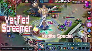 Kadita Special Gameplay / White Robin ( Verified Streamer) Player CH(+) OX / Neak Fighter.