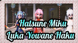 [Hatsune Miku MMD] Megurine Luka&Hatsune Miku&Yowane Haku| Moonlight Thoughts