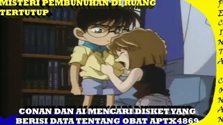 Misteri Pembunuhan di ruang tertutup -conan dan ai Mencari disk berisi data obat 4869-