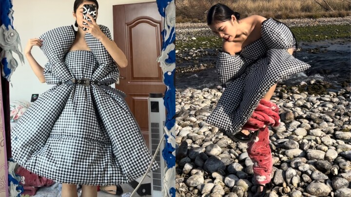 帮氧化菊拍万物皆可穿的背后