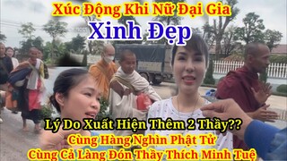 Bất Ngờ Nữ Đại Gia Xinh Đẹp Cùng Cả Làng Đón 2 Thầy Mới Lý Do Xuất Hiện Ai Cũng Ngỡ Ngàng