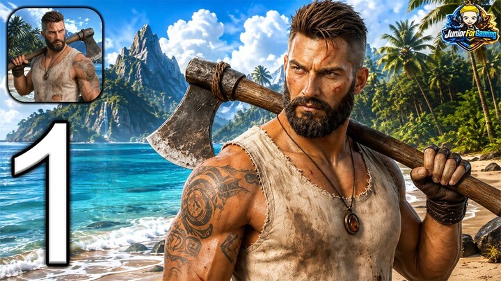 Last Isle: Survival - Gameplay Walkthrough Part 1 - Tutorial & Highlight (iOS,Android)
