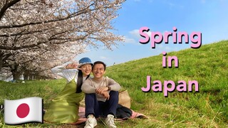 [International Couple]Yaaay It’s time for CHERRY BLOSSOOOOM!!🌸 spring in Japan | Sakura