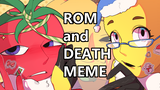 Rom and death MEME but————【Mr. Tomato/Miss Lemon/Mr. Pumpkin/Merry Christmas】