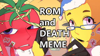 Rom and death MEME but————【Mr. Tomato/Miss Lemon/Mr. Pumpkin/Merry Christmas】