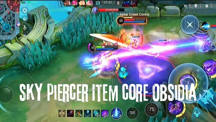 Sky Piercer Item Core Obsidia.