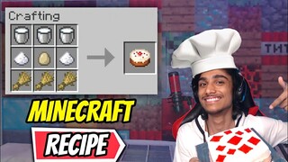 I tried Every Minecraft Recipe In Real Life