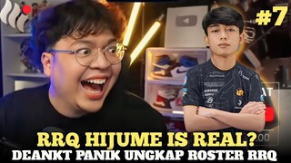 RRQ HIJUME IS REAL???? DEANKT Keceplosan Ungkap Roster RRQ MPL ID S13